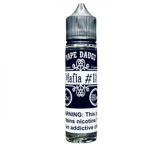 Mafia #13 Tobacco Free Nicotine Vape Juice by Vape Daugz