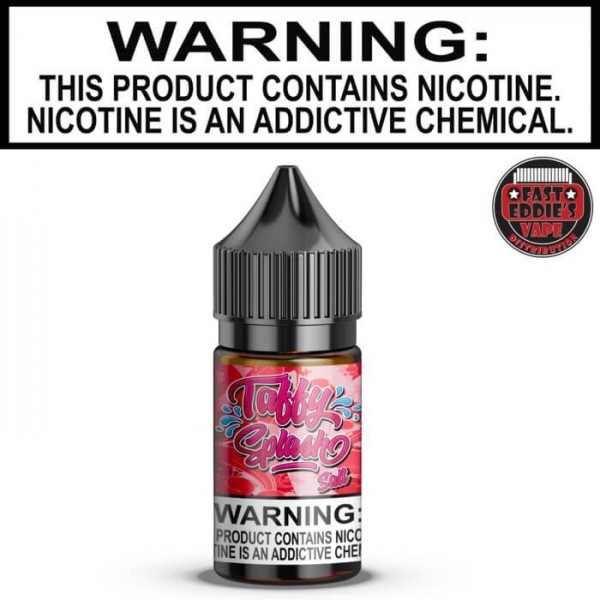 Strawberry Nicotine Salt Juice by Taffy Splash