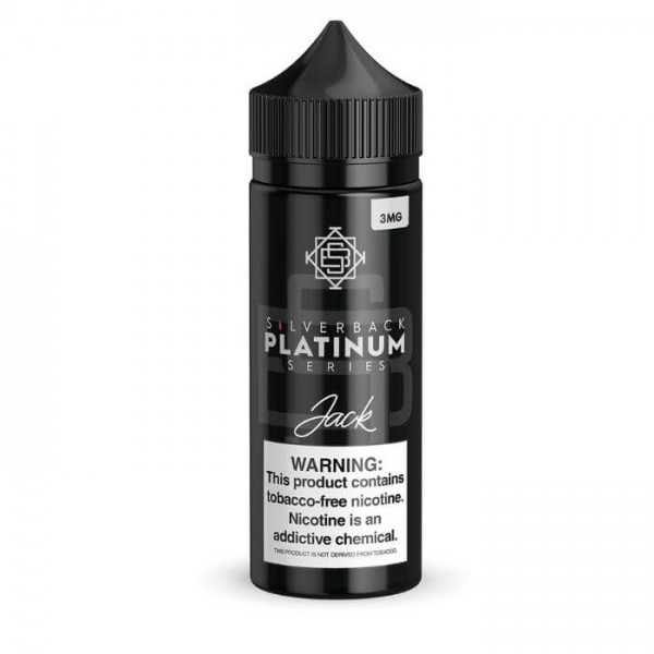 Jack Platinum Series Tobacco Free Nicotine Vape Juice by Silverback Juice Co