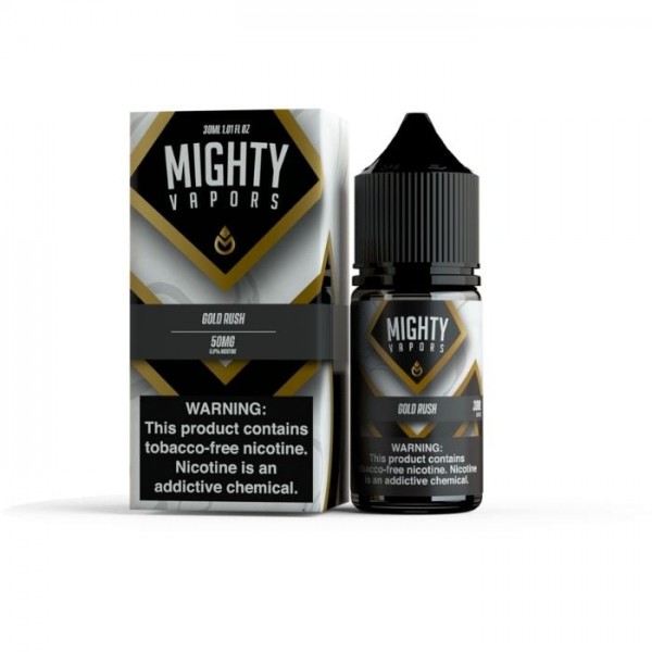 Gold Rush Synthetic Nicotine Salt Juice by Mighty Vapors