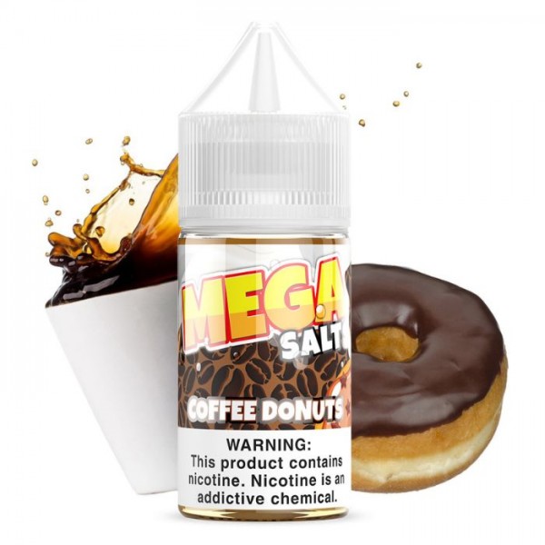 Coffee Donuts by Mega Nicotine Salt E-Liquids