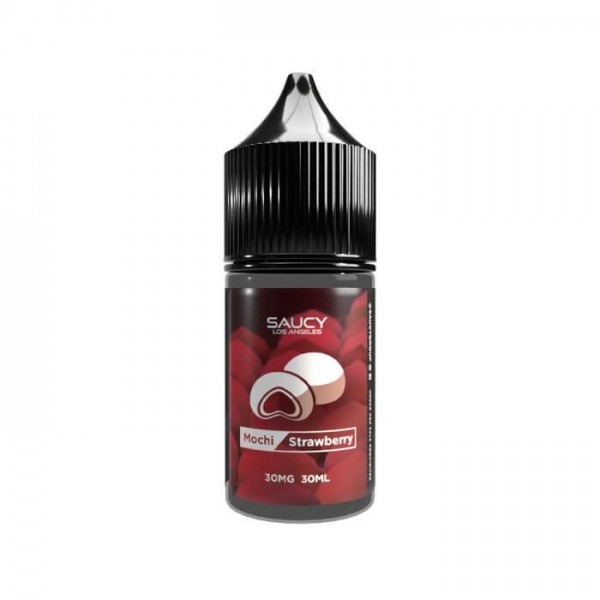 Mochi Strawberry by Saucy Nicotine Salt E-Liquid