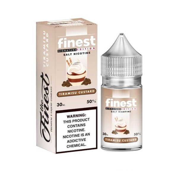 Tiramisu Custard by The Finest Salt Nic Series E-Liquid