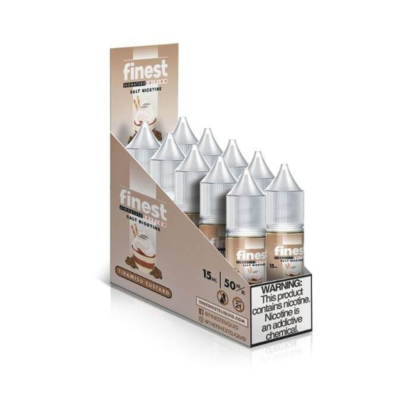 Tiramisu Custard by The Finest Salt Nic Series E-Liquid