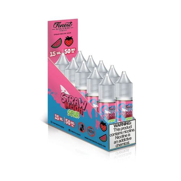 Strawmelon Sour by The Finest Salt Nic Series E-Liquid