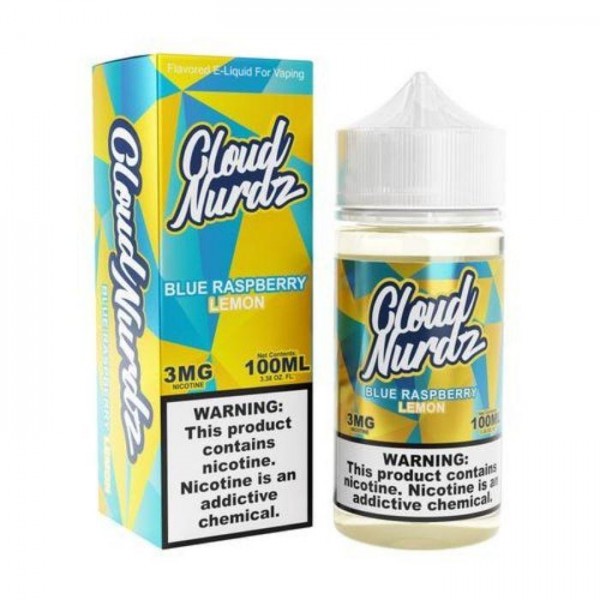 Blue Raspberry Lemon Vape Juice by Cloud Nurdz