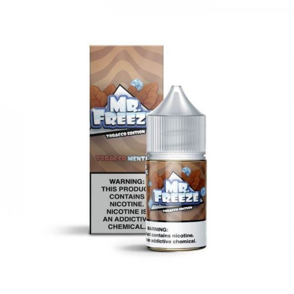 Tobacco Menthol Nicotine Salt by Mr Freeze Tobacco E-Liquid