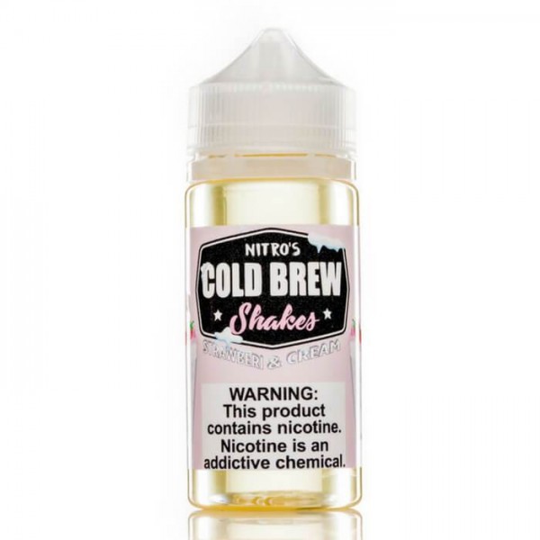 Strawberi & Cream by Nitro's Cold Brew Shakes eJuice