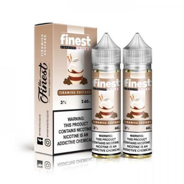 Tiramisu Custard by The Finest Signature Edition E-Liquid