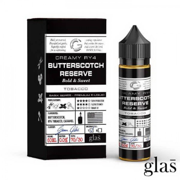 Butterscotch Reserve E-Liquid by Glas Basix Series