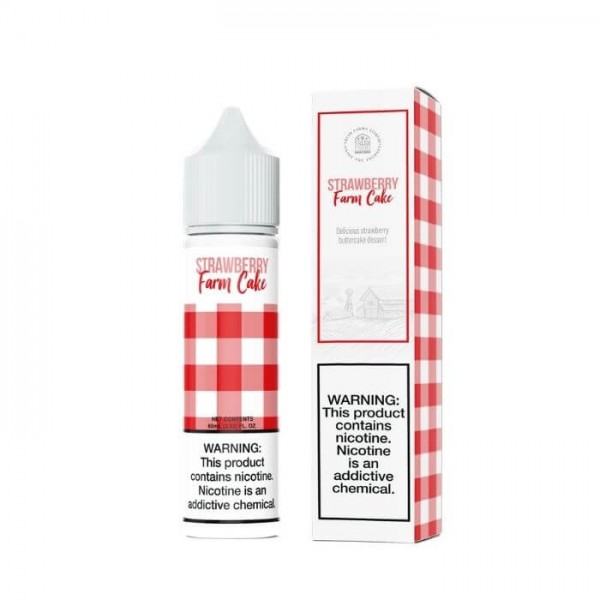 Strawberry Farm Cake by Fresh Farms E-Liquid