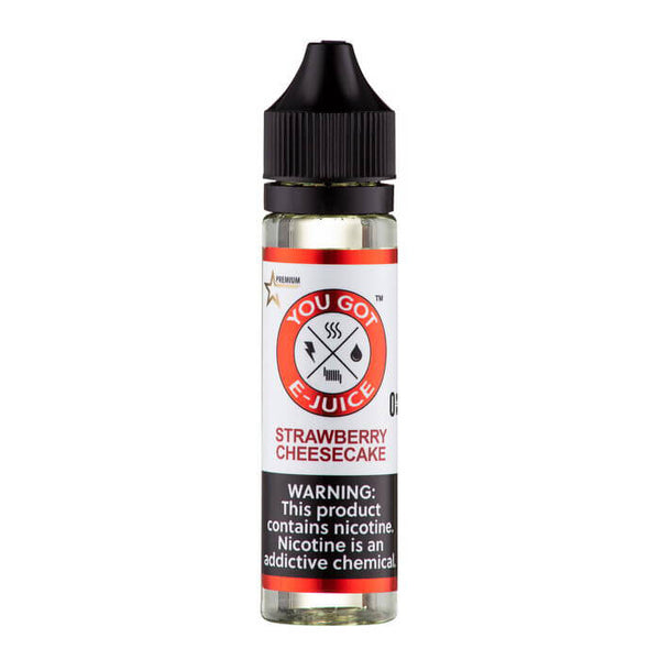 Strawberry Cheesecake Synthetic Nicotine Vape Juice by You Got E-Juice