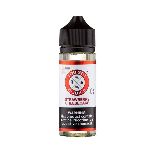 Strawberry Cheesecake Synthetic Nicotine Vape Juice by You Got E-Juice