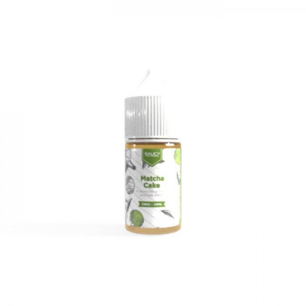 Matcha Cake by Saucy Nicotine Salt E-Liquid