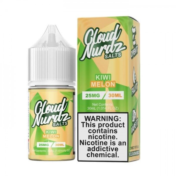 Kiwi Melon by Cloud Nurdz Nicotine Salt eJuice