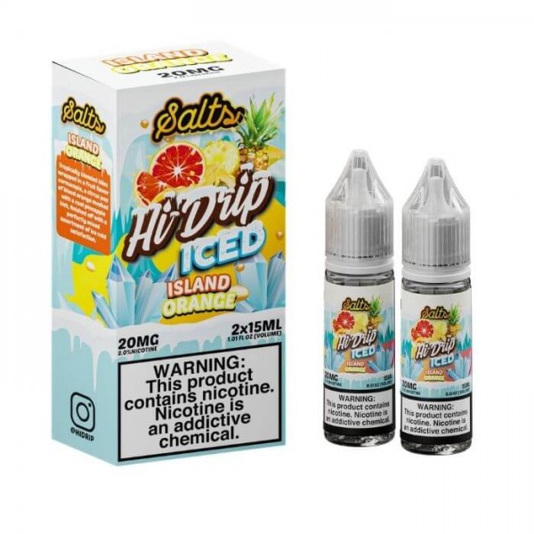 Island Orange by Hi-Drip Iced Nicotine Salt E-Liquid