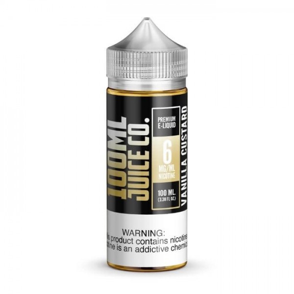 Vanilla Custard by 100ML Juice Co eJuice