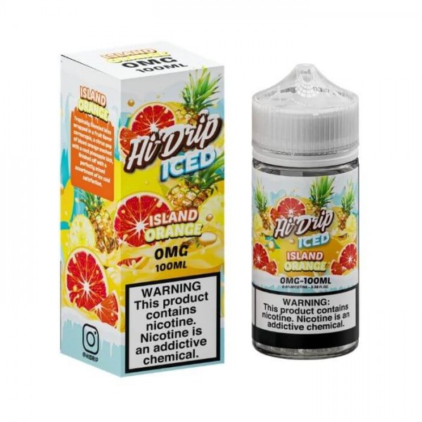 Island Orange by Hi-Drip Iced E-Liquid