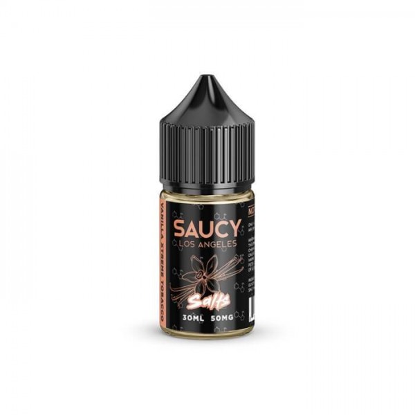 Vanilla Xtreme Tobacco by Saucy Nicotine Salt E-Liquid