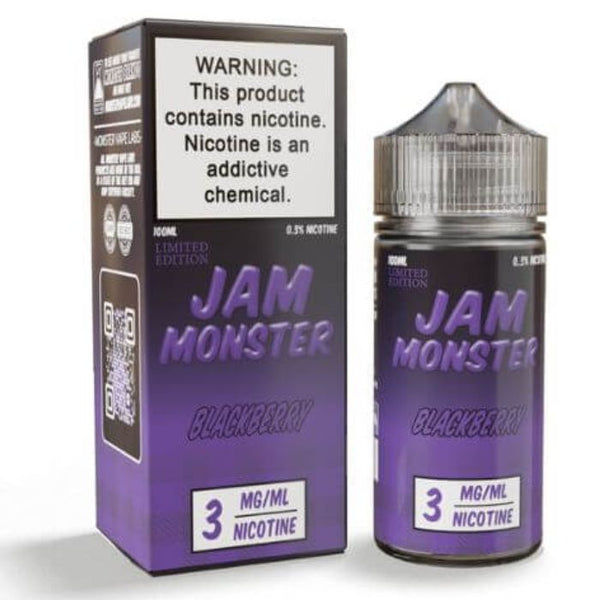 Blackberry Tobacco Free Nicotine Vape Juice by Jam Monster