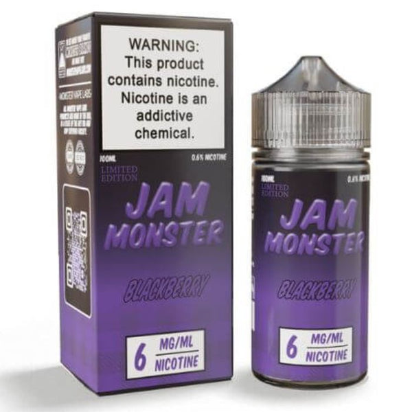 Blackberry Tobacco Free Nicotine Vape Juice by Jam Monster