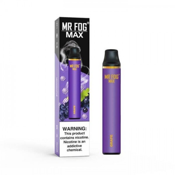 Grape Disposable Vape by Mr Fog Max - 1000 Puffs