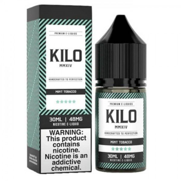 Mint Tobacco by Kilo Nicotine Salt E-Liquid