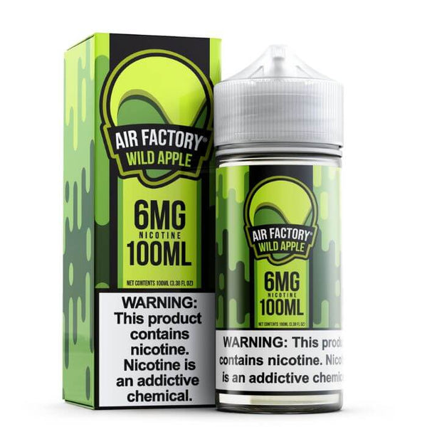 Wild Apple Tobacco Free Nicotine Vape Juice by Air Factory