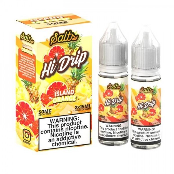 Island Orange by Hi-Drip Nicotine Salt E-Liquid