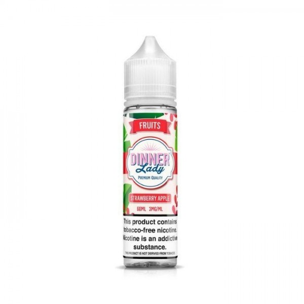 Strawberry Apple Synthetic Nicotine Vape Juice by Vape Dinner Lady