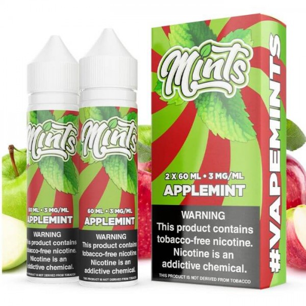 Applemint Tobacco Free Nicotine Vape Juice by Mints