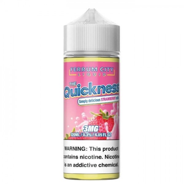 The Quickness Tobacco Free Nicotine Vape Juice by Ferrum City Liquid