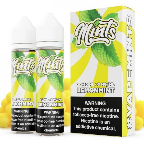 Lemonmint Tobacco Free Nicotine Vape Juice by Mints