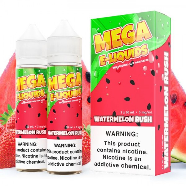 Watermelon Rush by Mega E-Liquids