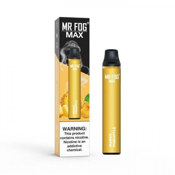 Mango Pineapple Disposable Vape by Mr Fog Max - 1000 Puffs