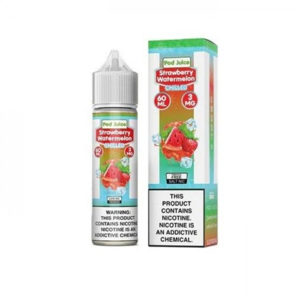 Strawberry Watermelon Chilled Vape Juice by Pod Juice