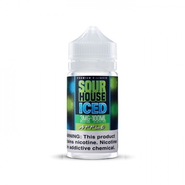 Sour Apple Iced E-Liquid by Sour House