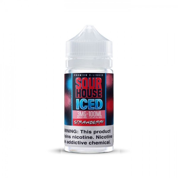 Sour Strawberry Iced E-Liquid by Sour House