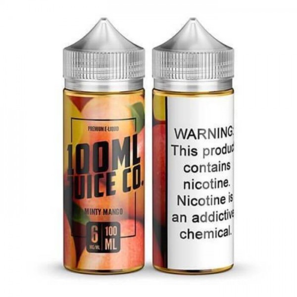 Minty Mango by 100ML Juice Co eJuice