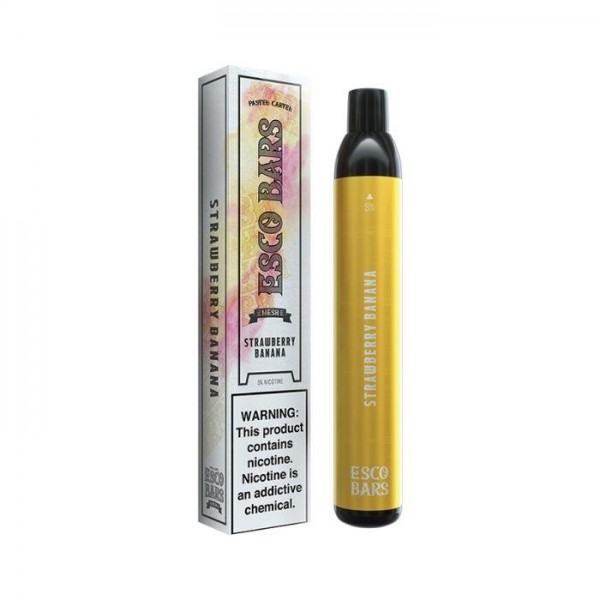 Esco Bars Mesh Strawberry Banana Disposable Vape Pen - 2500 Puffs