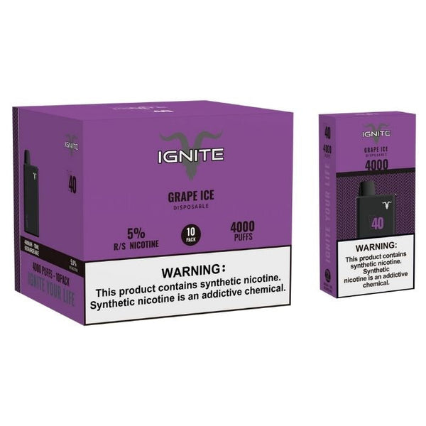 Ignite V40 Disposable Vape Pen - 4000 Puffs