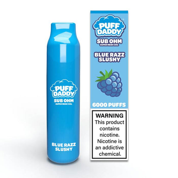 Puff Daddy Super Mesh Coil Disposable Vape Pen - 6000 Puffs