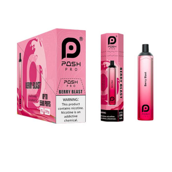 Posh Pro 5500 Disposable Vape - 5500 Puffs