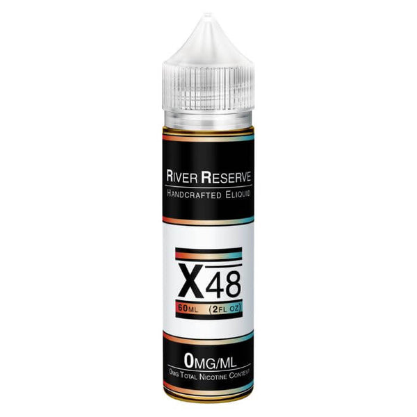 Peach Frost X-48 Tobacco Free Nicotine E-liquid by River Reserve