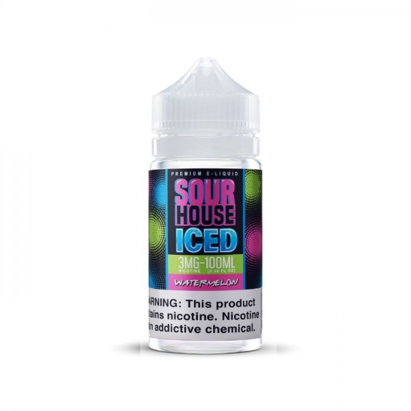 Sour Watermelon Iced E-Liquid by Sour House