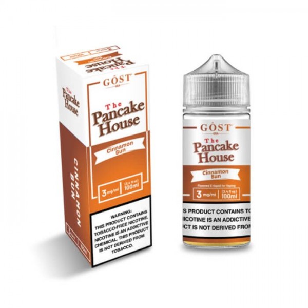 Cinnamon Bun E-Liquid by The Pancake House