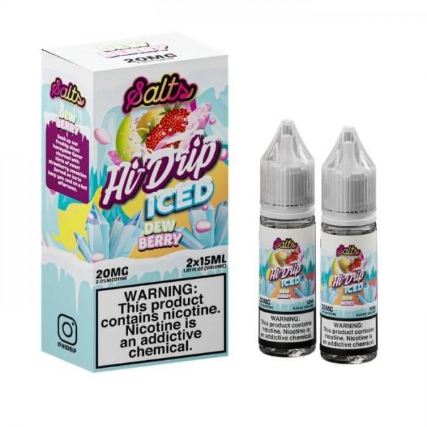 Dew Berry by Hi-Drip Iced Nicotine Salt E-Liquid