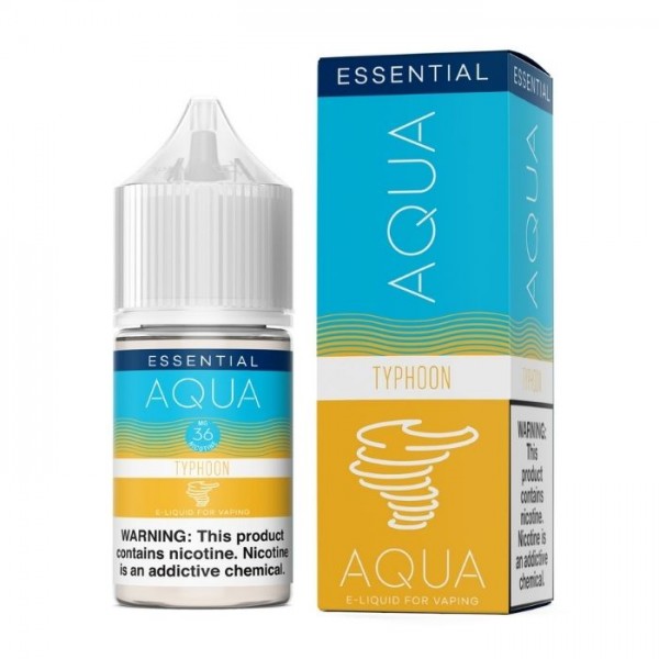 Typhoon Nicotine Salt Juice by Aqua Essentials