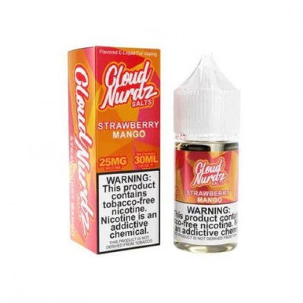 Strawberry Mango Tobacco Free Nicotine Salt Juice by Cloud Nurdz