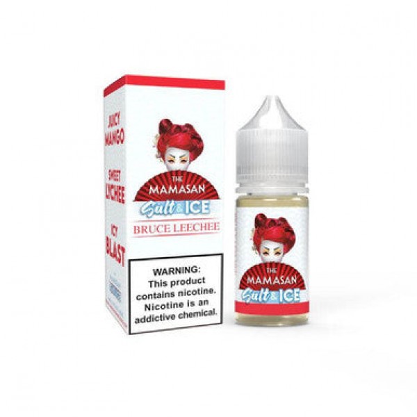 Bruce Leechee Ice Nicotine Salt by The Mamasan